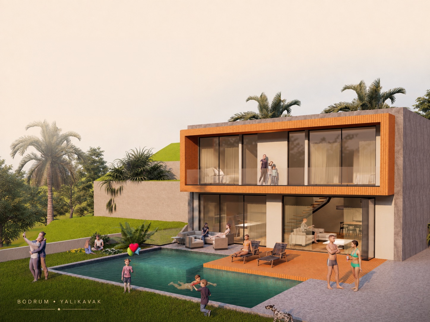 Yalıkavak Private villa exterior