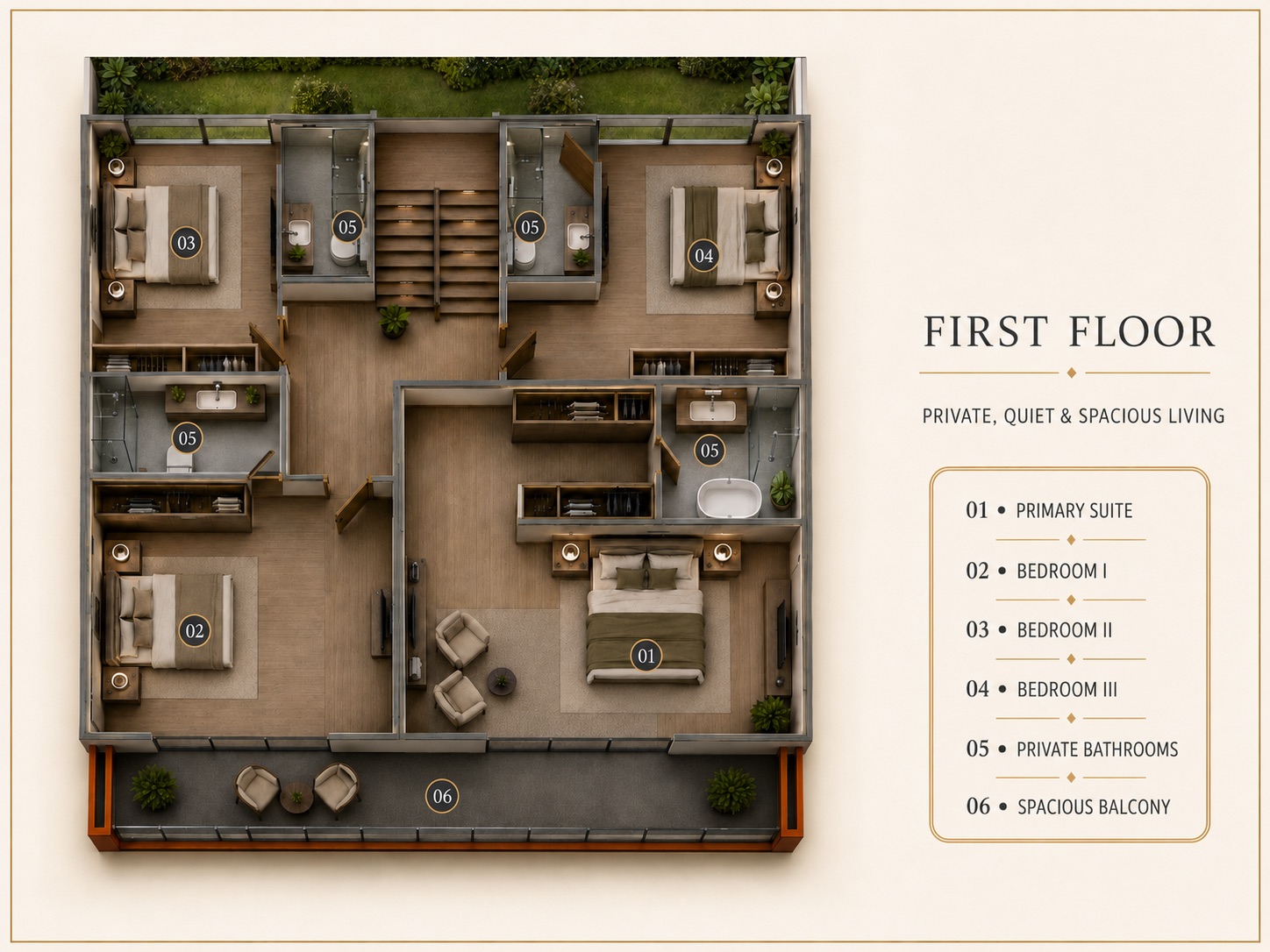 First floor plan